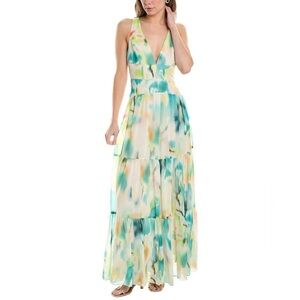 liv foster chiffon maxi dress Liv Foster Strapless Chiffon Maxi Dress